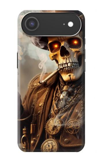 S3949 Crâne Steampunk Fumer Etui Coque Housse pour iPhone Air
