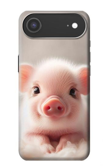 S3979 Bébé cochon mignon Etui Coque Housse pour iPhone Air