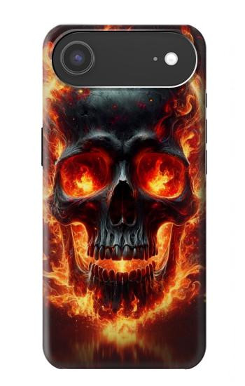 S3986 Crâne de feu Etui Coque Housse pour iPhone Air