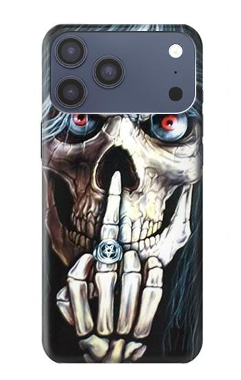 S0222 crâne Etui Coque Housse pour iPhone 17 Pro Max