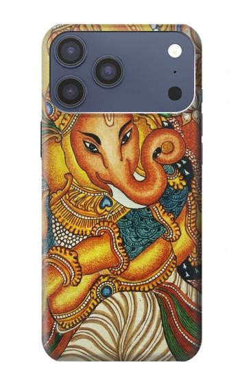 S0440 Dieu hindou Ganesha Etui Coque Housse pour iPhone 17 Pro Max, 18 Pro Max
