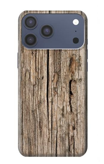 S0600 Bois imprimé graphique Etui Coque Housse pour iPhone 17 Pro Max, 18 Pro Max