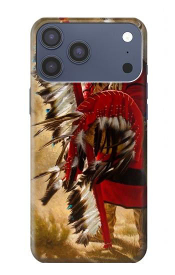 S0817 indien rouge Etui Coque Housse pour iPhone 17 Pro Max