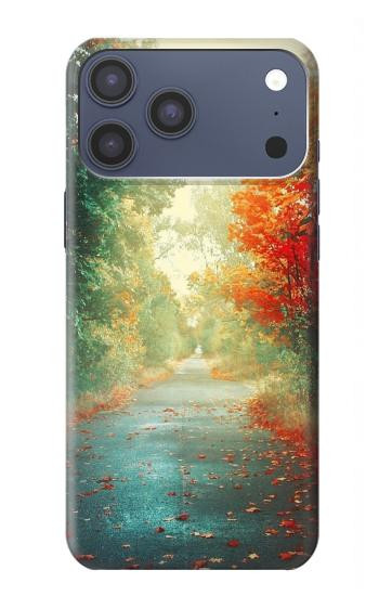 S0913 Route à travers les bois Etui Coque Housse pour iPhone 17 Pro Max, 18 Pro Max