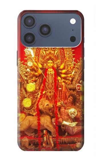 S1030 Dieu hindou Durga Puja Etui Coque Housse pour iPhone 17 Pro Max