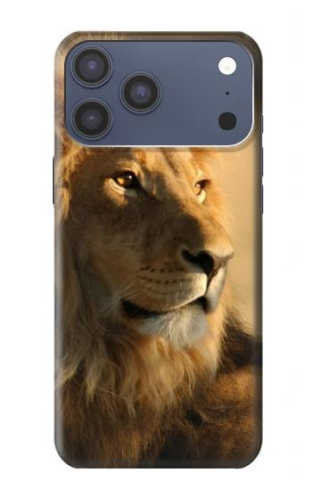 S1046 Le Roi Lion de la forêt Etui Coque Housse pour iPhone 17 Pro Max