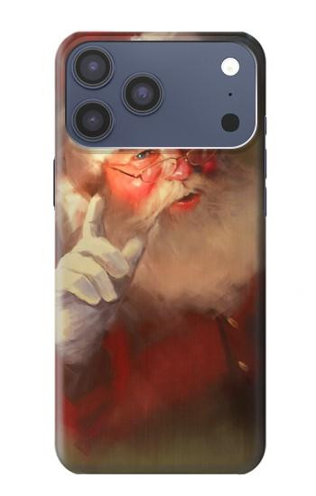 S1144 Noël Père Noël Etui Coque Housse pour iPhone 17 Pro Max
