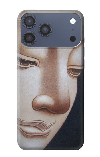 S1255 Visage du Bouddha Etui Coque Housse pour iPhone 17 Pro Max