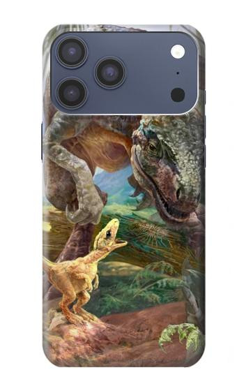 S1290 Dinosaures T-Rex Etui Coque Housse pour iPhone 17 Pro Max