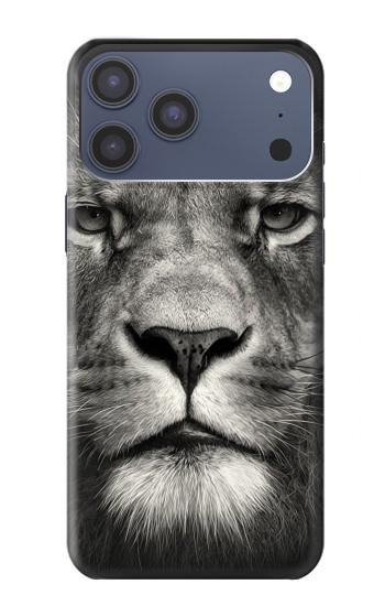 S1352 Lion Visage Etui Coque Housse pour iPhone 17 Pro Max