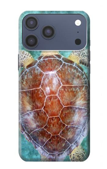 S1424 Tortue de mer Etui Coque Housse pour iPhone 17 Pro Max