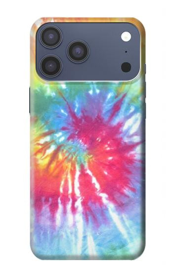 S1697 Tie Dye coloré imprimé graphique Etui Coque Housse pour iPhone 17 Pro Max