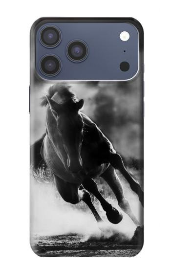 S1860 Cheval courant Etui Coque Housse pour iPhone 17 Pro Max, 18 Pro Max