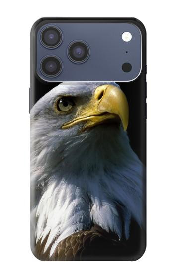 S2046 Aigle à tête blanche Etui Coque Housse pour iPhone 17 Pro Max, 18 Pro Max