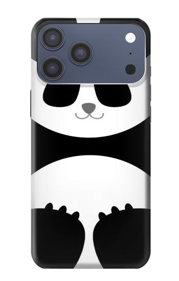 S2085 Panda minimaliste Etui Coque Housse pour iPhone 17 Pro Max, 18 Pro Max