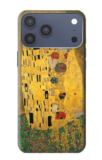 S2137 Gustav Klimt Le Baiser Etui Coque Housse pour iPhone 17 Pro Max