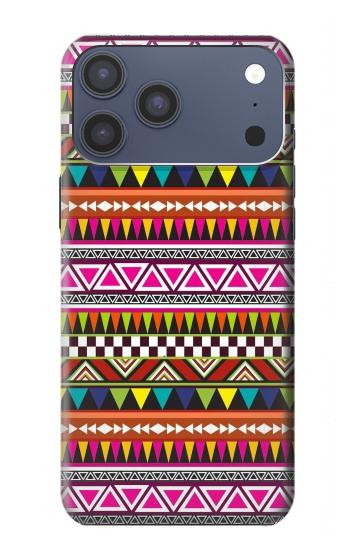 S2292 Motif tribal aztèque Etui Coque Housse pour iPhone 17 Pro Max