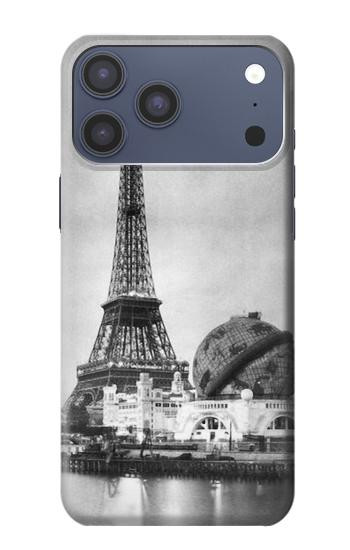S2350 Vieille Tour Eiffel Paris Etui Coque Housse pour iPhone 17 Pro Max