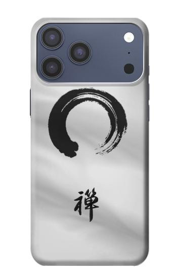 S2398 Bouddhisme Zen Symbole Etui Coque Housse pour iPhone 17 Pro Max, 18 Pro Max