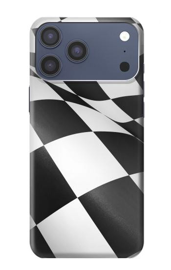 S2408 Vainqueur Drapeau checkered Etui Coque Housse pour iPhone 17 Pro Max