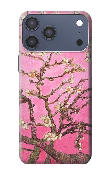S2449 Fleur rose Amandier Van Gogh Etui Coque Housse pour iPhone 17 Pro Max