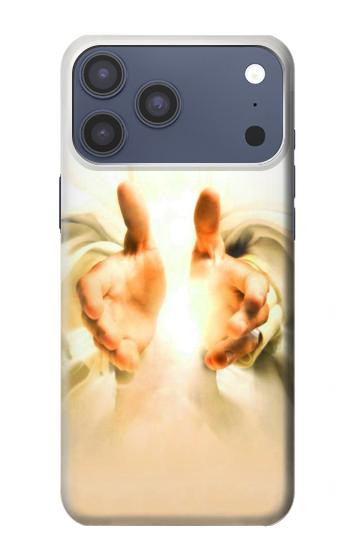 S2546 Main de Dieu Ciel Etui Coque Housse pour iPhone 17 Pro Max, 18 Pro Max