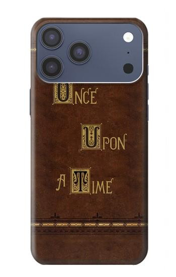 S2643 Il était une fois Livre Etui Coque Housse pour iPhone 17 Pro Max