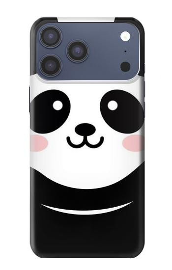 S2662 Panda mignon Dessin animé Etui Coque Housse pour iPhone 17 Pro Max, 18 Pro Max