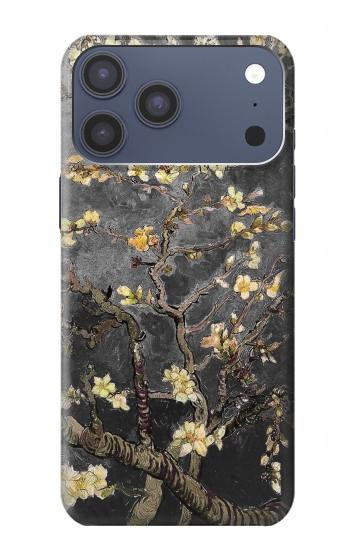 S2664 Noir Fleur Amandier Van Gogh Etui Coque Housse pour iPhone 17 Pro Max