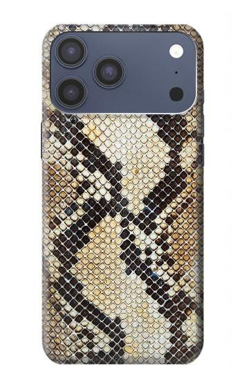 S2703 Serpent Texture Imprimé graphique Peau Etui Coque Housse pour iPhone 17 Pro Max
