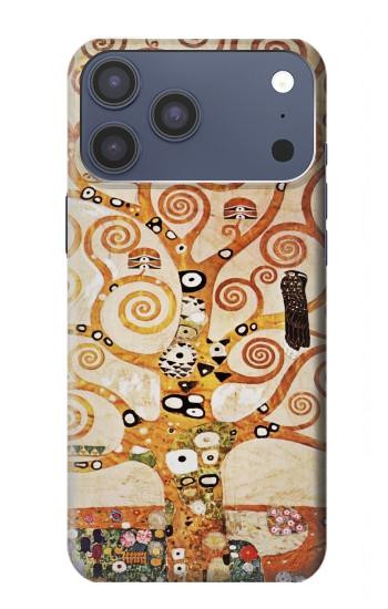 S2723 L'arbre de vie Gustav Klimt Etui Coque Housse pour iPhone 17 Pro Max, 18 Pro Max
