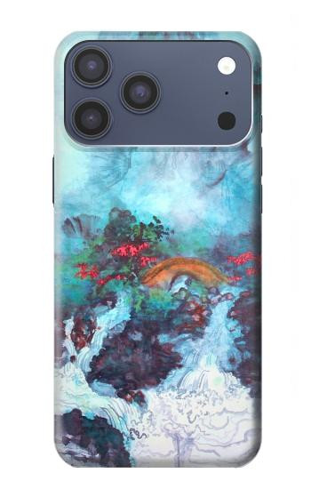 S2724 Dragon Blanc Piscine Haisu Lui Etui Coque Housse pour iPhone 17 Pro Max