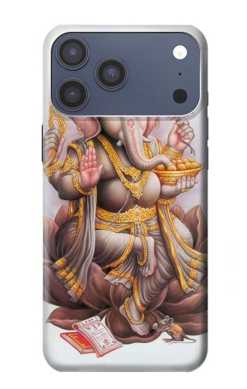 S2820 Dieu hindou Ganesha Ganapati Vinayaka Etui Coque Housse pour iPhone 17 Pro Max