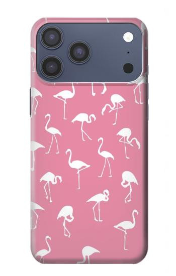 S2858 Motif Flamant rose Etui Coque Housse pour iPhone 17 Pro Max