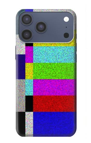 S2871 Le bruit du signal TV Etui Coque Housse pour iPhone 17 Pro Max, 18 Pro Max