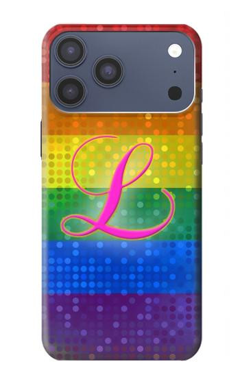 S2900 Arc en ciel LGBT Fierté lesbienne Drapeau Etui Coque Housse pour iPhone 17 Pro Max