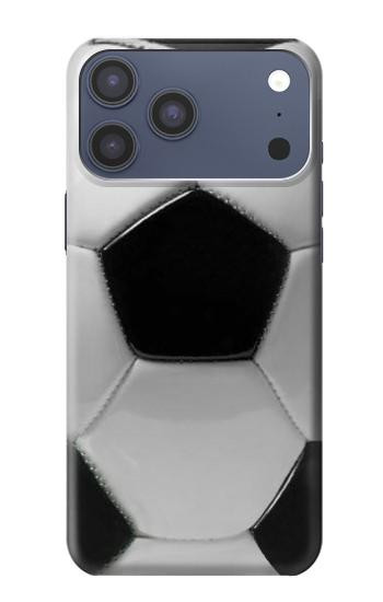 S2964 Football Ballon de football Etui Coque Housse pour iPhone 17 Pro Max