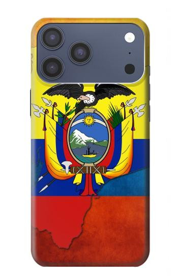 S3020 Equateur Drapeau Etui Coque Housse pour iPhone 17 Pro Max, 18 Pro Max