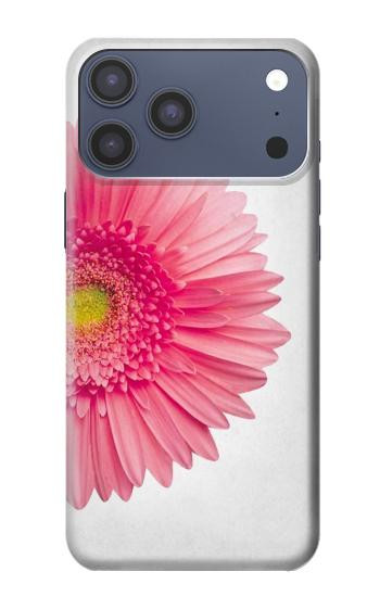 S3044 Rose Gerbera millésimé Etui Coque Housse pour iPhone 17 Pro Max, 18 Pro Max