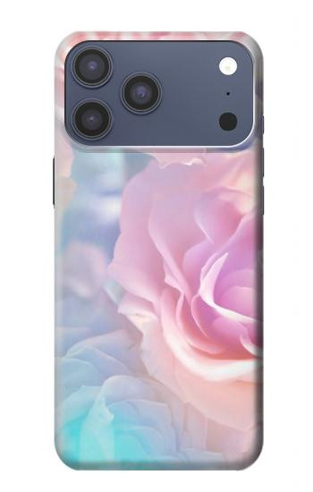 S3050 Pastel Fleurs millésimé Etui Coque Housse pour iPhone 17 Pro Max