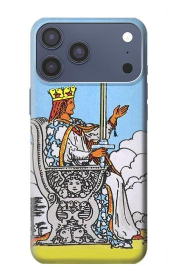 S3068 Carte de tarot Reine des épées Etui Coque Housse pour iPhone 17 Pro Max