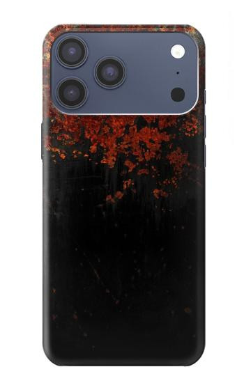 S3071 Texture graphique Rusted Métal Etui Coque Housse pour iPhone 17 Pro Max, 18 Pro Max