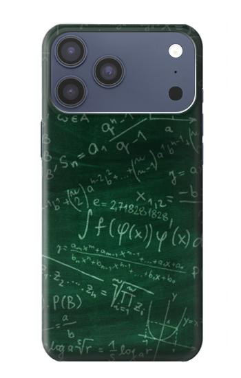 S3190 Formule Math Vertboard Etui Coque Housse pour iPhone 17 Pro Max