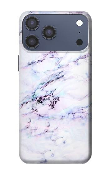 S3215 Transparente marbre rose Etui Coque Housse pour iPhone 17 Pro Max