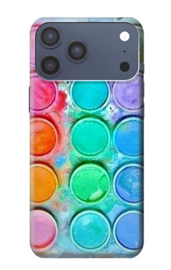 S3235 Mélange aquarelle Etui Coque Housse pour iPhone 17 Pro Max, 18 Pro Max