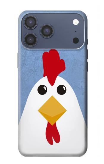S3254 Poulet Dessin animé Etui Coque Housse pour iPhone 17 Pro Max, 18 Pro Max