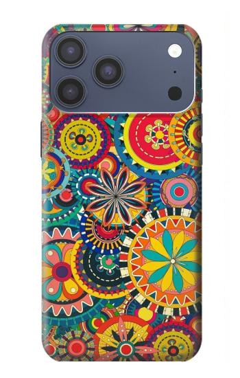 S3272 Motif coloré Etui Coque Housse pour iPhone 17 Pro Max, 18 Pro Max