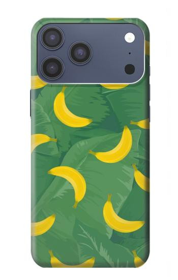 S3286 Motif banane Etui Coque Housse pour iPhone 17 Pro Max, 18 Pro Max