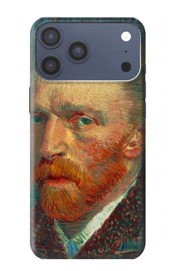 S3335 Vincent Van Gogh Autoportrait Etui Coque Housse pour iPhone 17 Pro Max