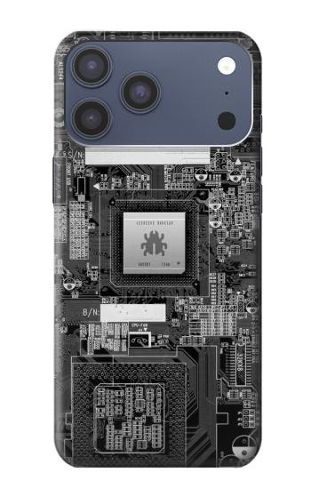 S3434 Punaise Circuit Board graphique Etui Coque Housse pour iPhone 17 Pro Max, 18 Pro Max